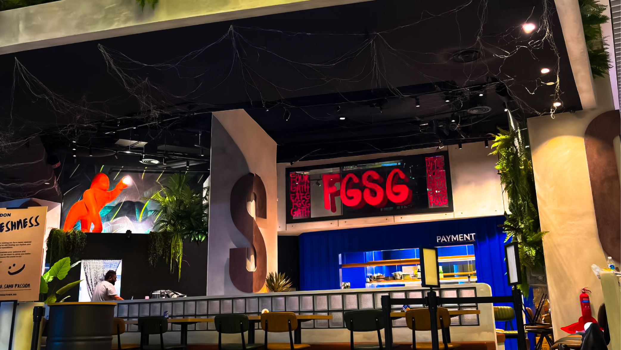Front Lit Signage Before Image